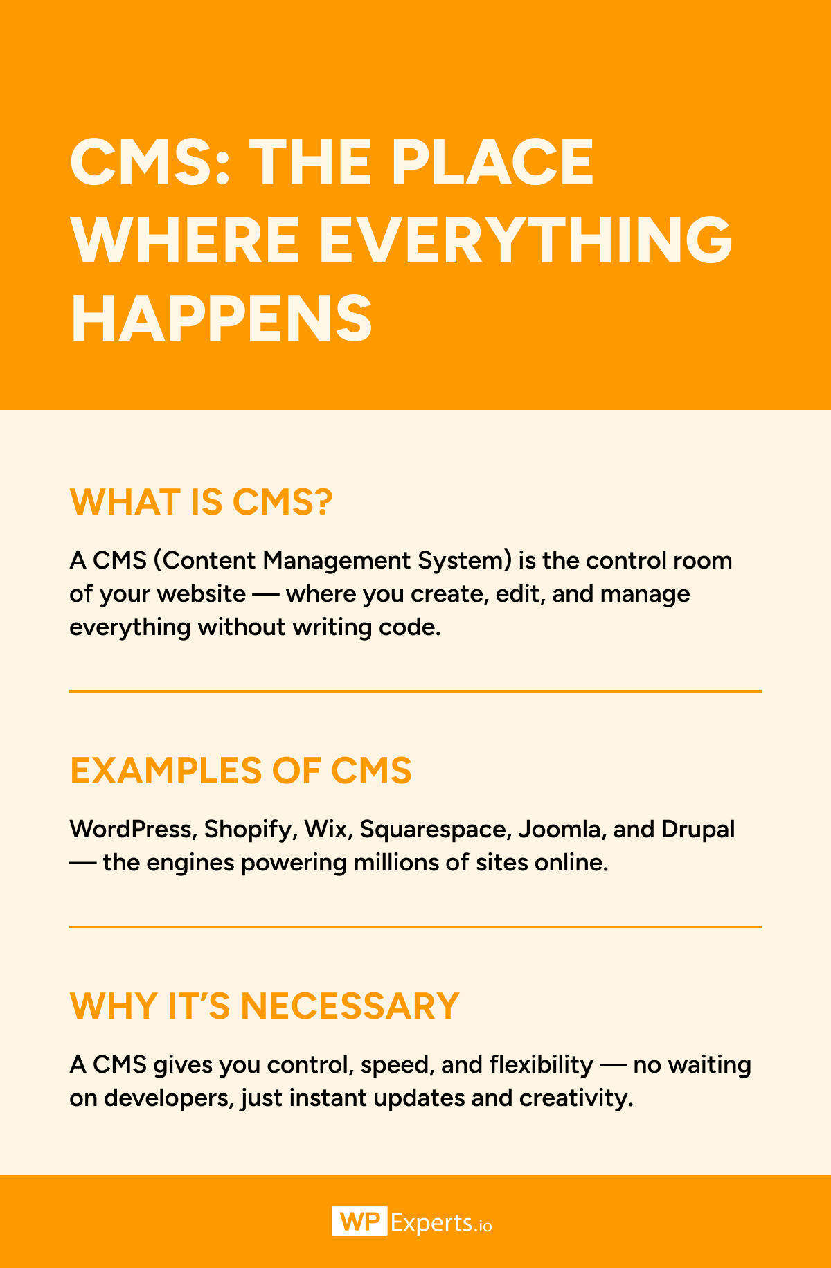 CMS_ The Place Where Everything Happens